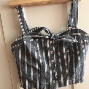 Brandy Melville Stripe Lily tank